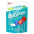 Yumearth Organic Duo Pops, Lollipops With Fruit Chew Centers - Allergy Friendly (Top 9 Free), No Artificial Dyes Or Flavors, Non Gmo, Gluten Free, Vegan Candy Snacks - 20 Individually Wrapped Pop