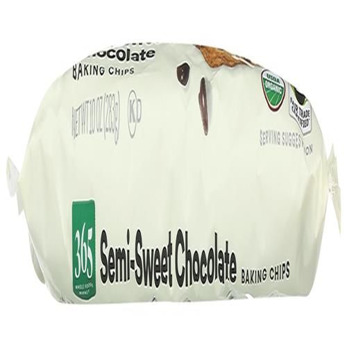 Whole Foods Market, Organic Semi Sweet Chocolate Chips, 10 Oz