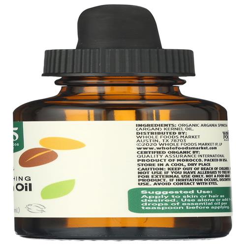 Whole Foods Market, Organic Nourishing Argan Body Oil, 1 Fl Oz
