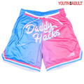 Daddy Hacks Cotton Candy Lifestyle Baseball Mesh Shorts