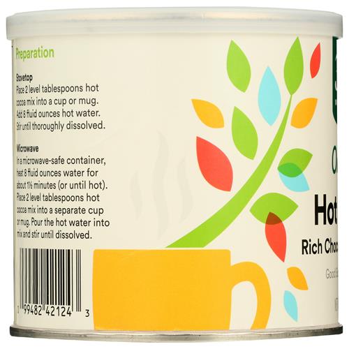 Whole Foods Market, Organic Hot Cocoa, Rich Chocolate Flavor Mix, 12 Ounce