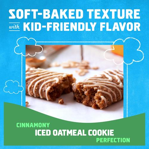Zbar - Iced Oatmeal Cookie - Soft Baked Snack Bars - Non-Gmo - 12G Whole Grains - Usda Organic Granola Bars (6 Pack)