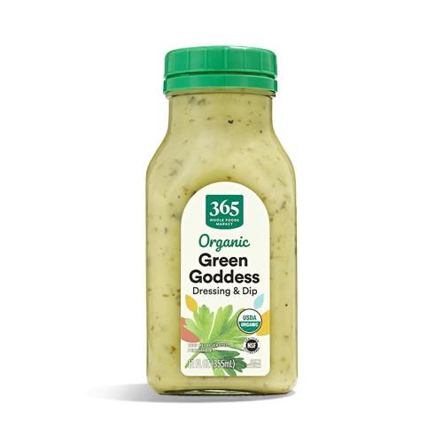 Whole Foods Market, Organic Green Goddess Dressing, 12 Fl Oz