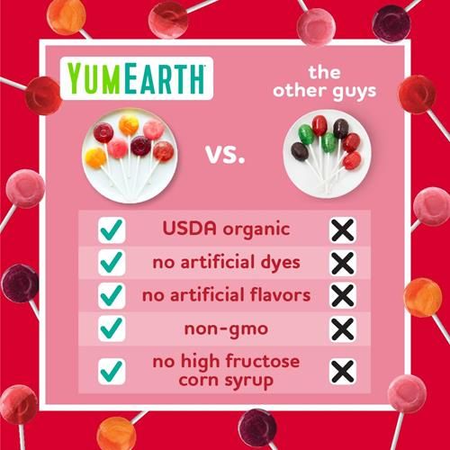 Yumearth Organic Pops Variety Pack, 14 Fruit Flavored Favorites Lollipops, Allergy Friendly, Gluten Free, Non-Gmo, Vegan, No Artificial Flavors Or Dyes