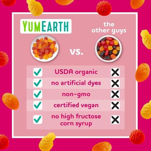 Yumearth Organic Tropical Fruit Snacks, 0.7 Ounce (Pack Of 10)