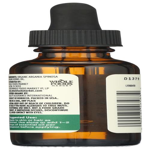 Whole Foods Market, Organic Nourishing Argan Body Oil, 1 Fl Oz