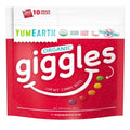 Yumearth Organic Giggles Chewy Candy - Allergy Friendly (Top 9 Free), No Artificial Dyes Or Flavors, Non Gmo, Gluten Free, Vegan - Individually Wrapped Fruity Snack Packs - 0.5 Ounce (Pack Of 10)