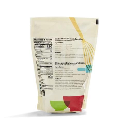 Whole Foods Market, Organic Powdered Sugar, 24 Oz