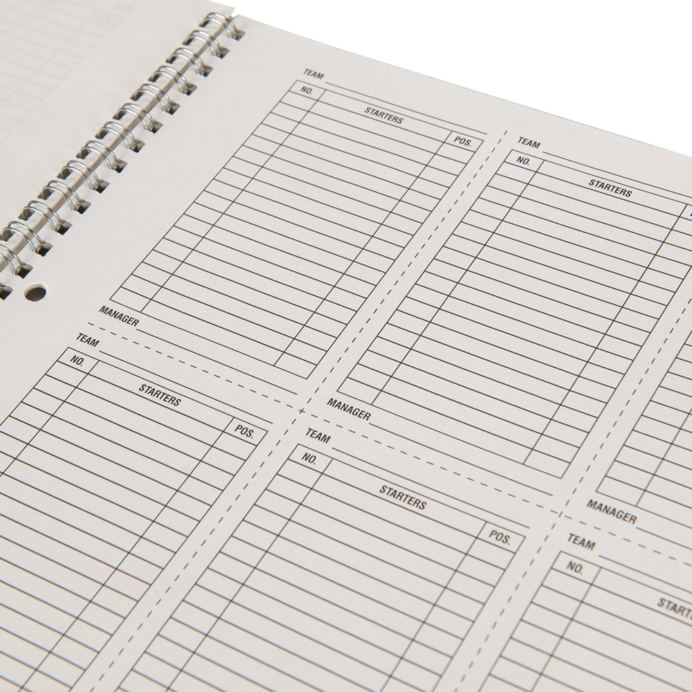 Champro Baseball Score Book