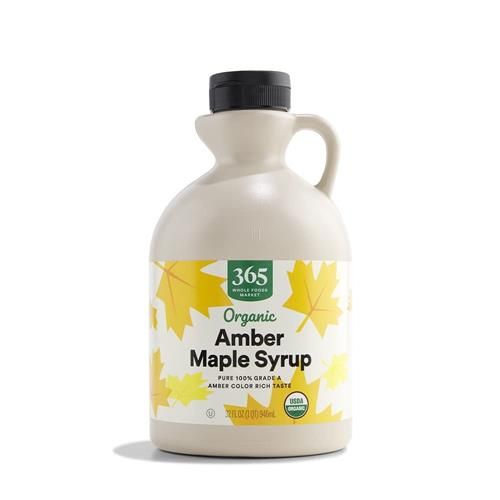 Whole Foods Market, Organic Grade A Amber Maple Syrup, 32 Fl Oz