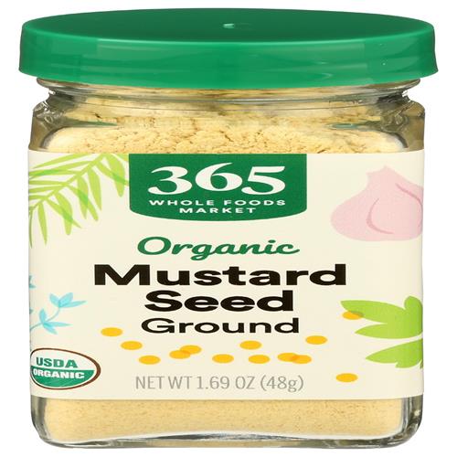 Whole Foods Market, Organic Mustard Seed Ground, 1.69 Oz