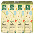 Whole Foods Market, Organic Reduced-Sugar Apple Juice Boxes, 6.75 Fl Oz (Pack Of 8)