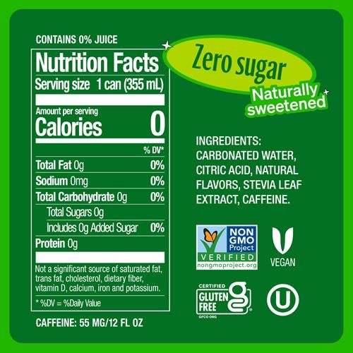 Zevia Zero Calorie Soda, Mountain Zevia, 12 Ounce Cans (Pack Of 6)