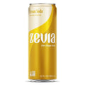 Zevia Zero Sugar Soda, Cream Soda, 12 Ounce Sleek Can