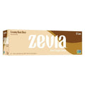 Zevia Zero Sugar Soda, Creamy Root Beer, 12 Ounce Cans (Pack Of 12)