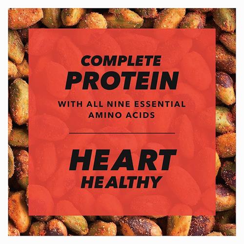 Wonderful Pistachios No Shells, Chili Roasted Nuts, 5.5 Ounce Resealable Bag, Protein Snacks, Gluten Free Travel Snacks, Healthy Snack