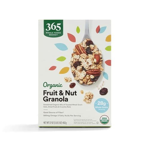 Whole Foods Market, Organic Granola Fruit And Nut, 17 Oz