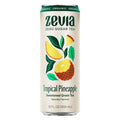 Zevia Organic Sugar Free Iced Tea, Green Tea Tropical Pineapple, 12 Ounce Can