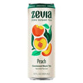 Zevia Organic Sweetened Peach Black Tea, 12 Fz