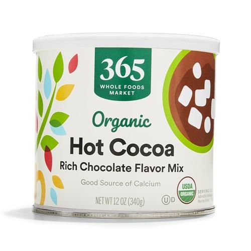 Whole Foods Market, Organic Hot Cocoa, Rich Chocolate Flavor Mix, 12 Ounce